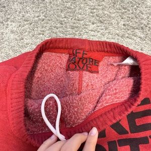 Size small free city cropped joggers